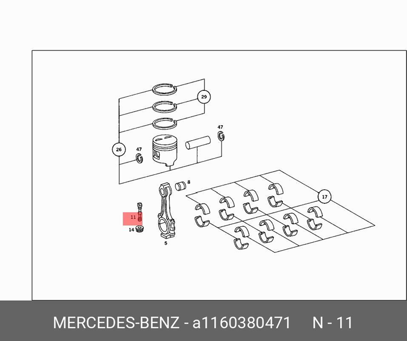 PİSTON KOLU CİVATASI TÜM PİSTON KOLU CİVATASI TÜM