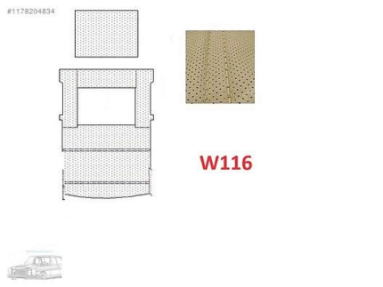 TAVAN DÖŞEMESİ W116 AÇILIR