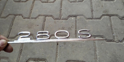 TİP YAZI 280S GEÇMELİ W116 W123