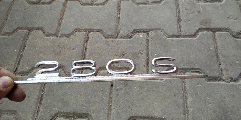 TİP YAZI 280S GEÇMELİ W116 W123 TİP YAZI 280S GEÇMELİ W116 W123